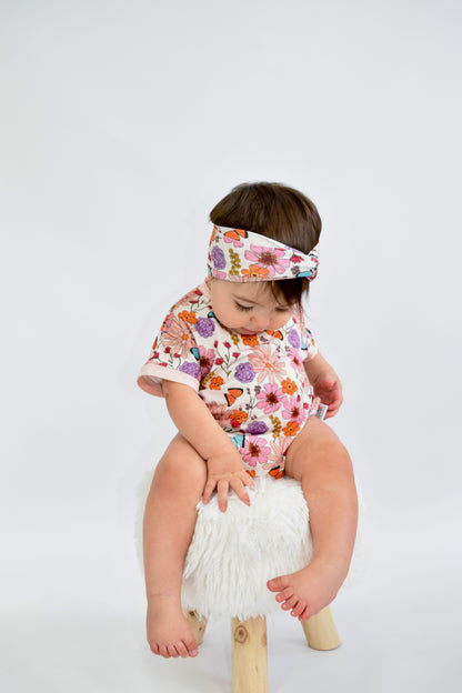 Wildflowers Short Sleeve Bubble Romper