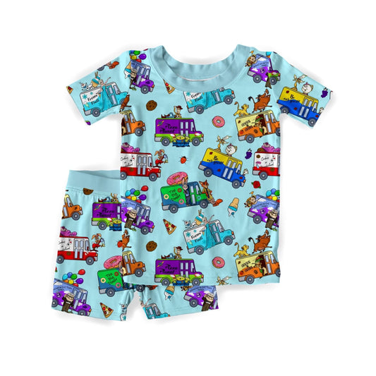 Food Trucks Short Sleeve Set