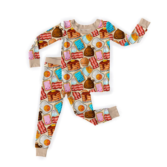 Breakfast Time Long Sleeve Set