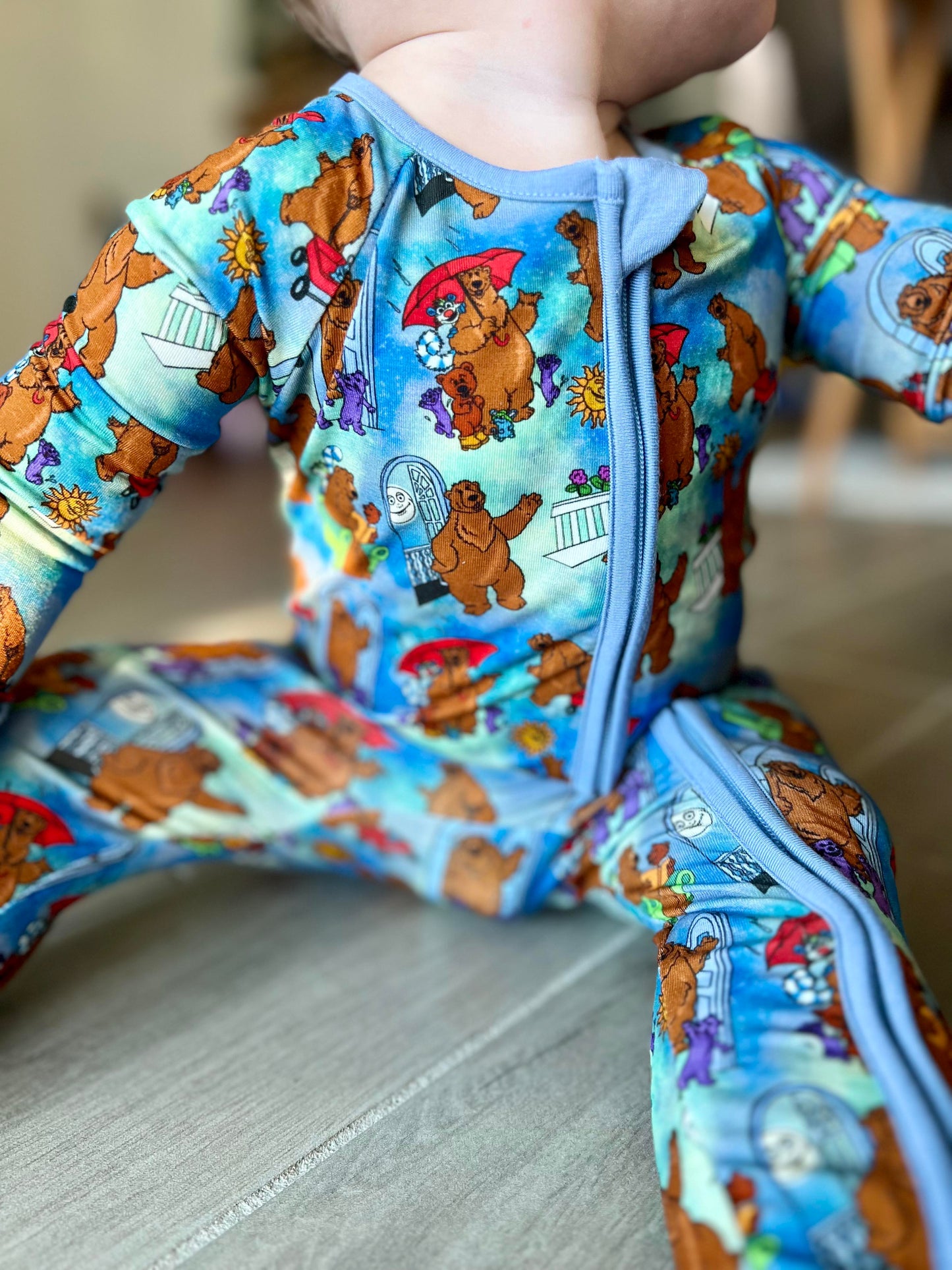 Beary Cozy Zippy Romper