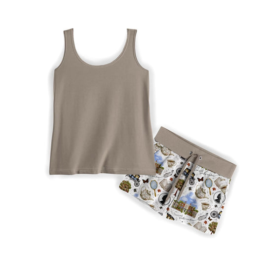 *Pre-Sale* Dearest Blissful Reader Women's Tank & Shorts Lounge Set