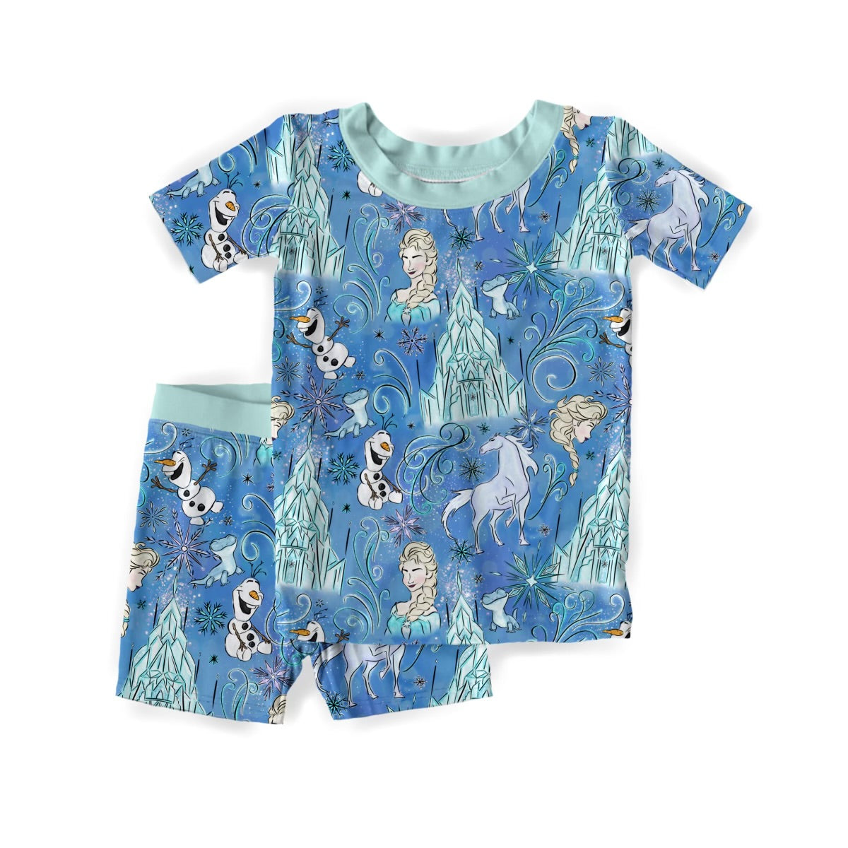 Ice Queen Short Sleeve Set