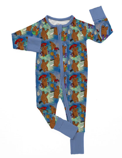 Beary Cozy Zippy Romper