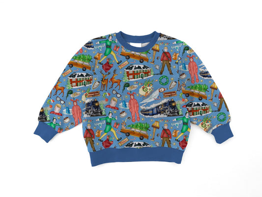 *Pre-Sale* Blissmas Movies Bamboo Terry Crewneck *ETS NOV*