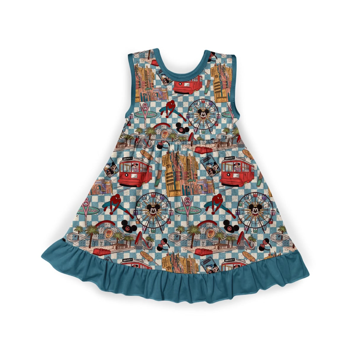 *Pre-Sale* Adventure Blissland Cali Tank Twirl Dress *ETS OCT*