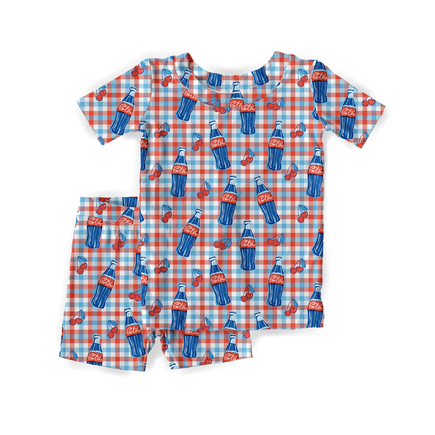 Cherry Cola Short Sleeve Set