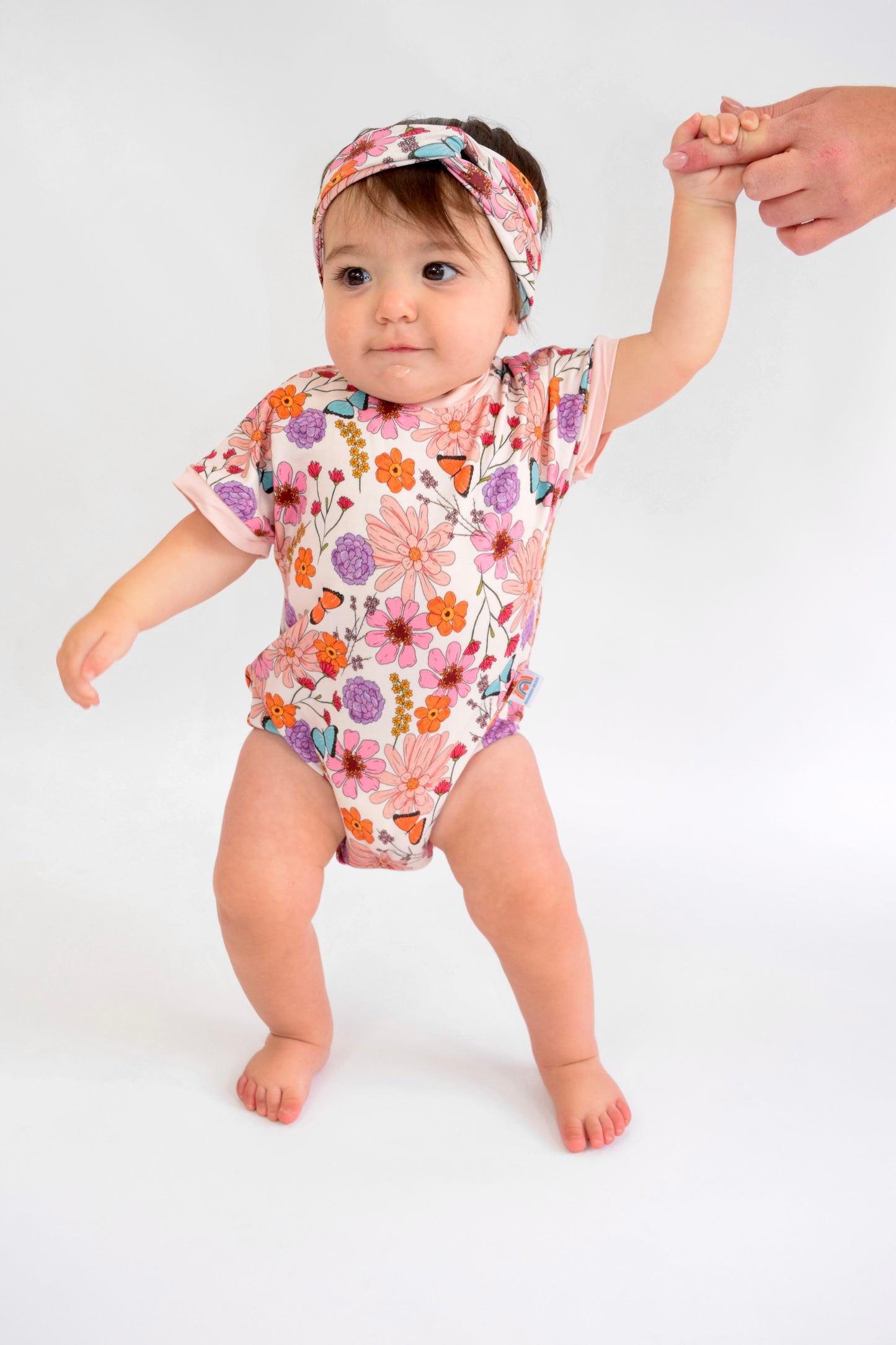 Wildflowers Short Sleeve Bubble Romper