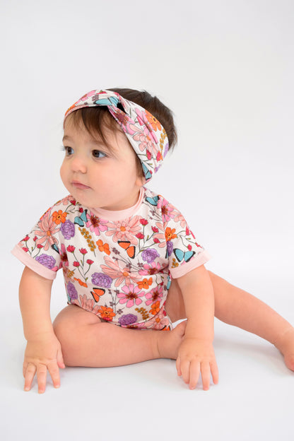 Wildflowers Short Sleeve Bubble Romper