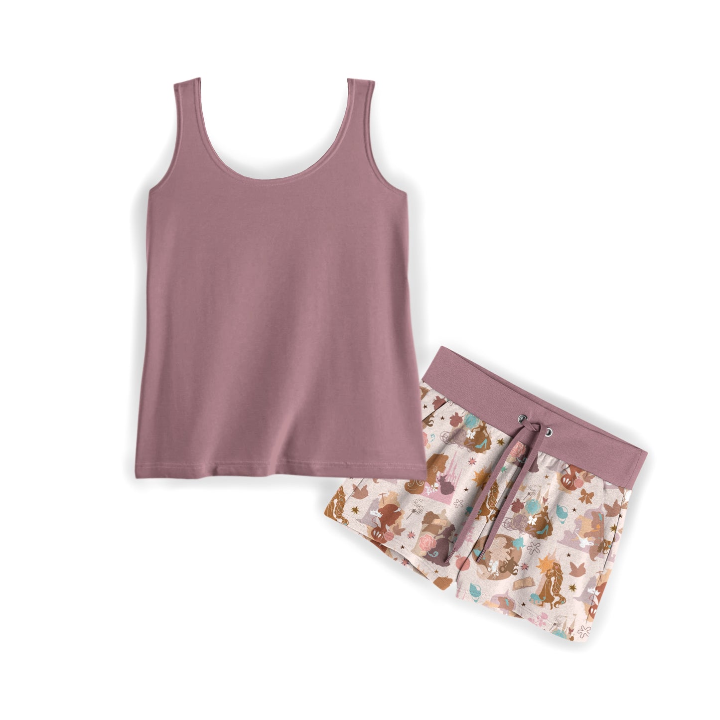 Once Upon A Time Women's Tank & Shorts Lounge Set