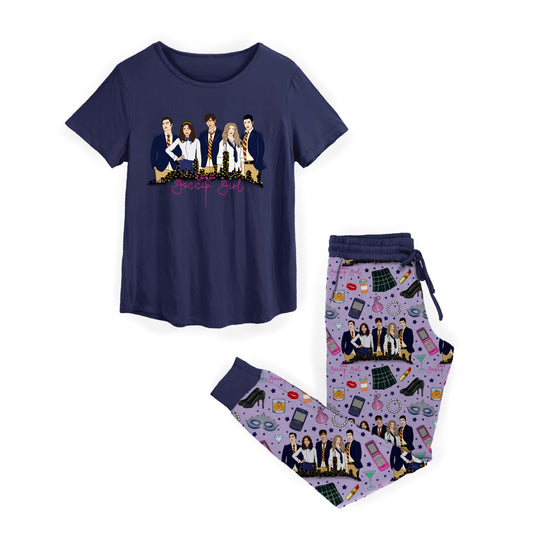 *Pre-Sale* Gossip Women's Graphic Tee & Jogger Set