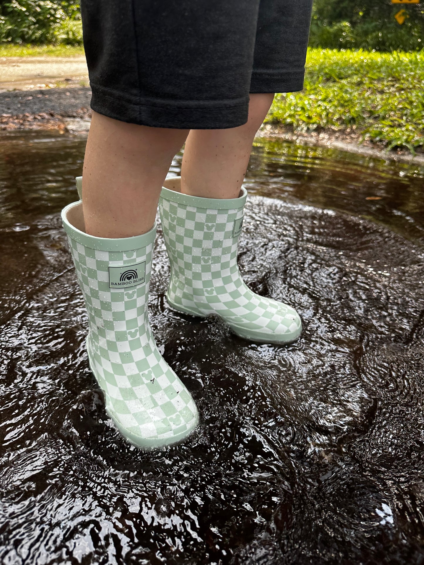 Green CheckEARS RainBlissBoots