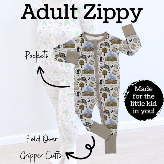 *Pre-Sale* Dearest Blissful Reader ADULT Zippy