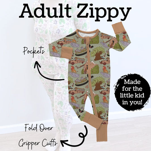 Animal Bliss Kingdom ADULT Zippy