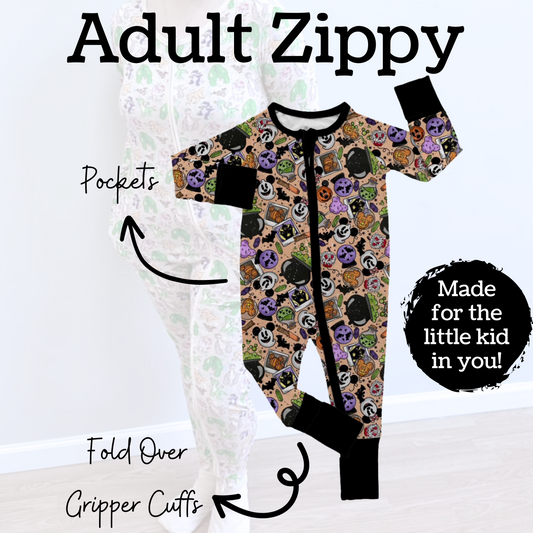 *Pre-Sale* Magical Spooky Elements ADULT Zippy *ETS SEPT*