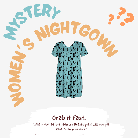 Mystery Print #1 Bamboo Women's Nightgown