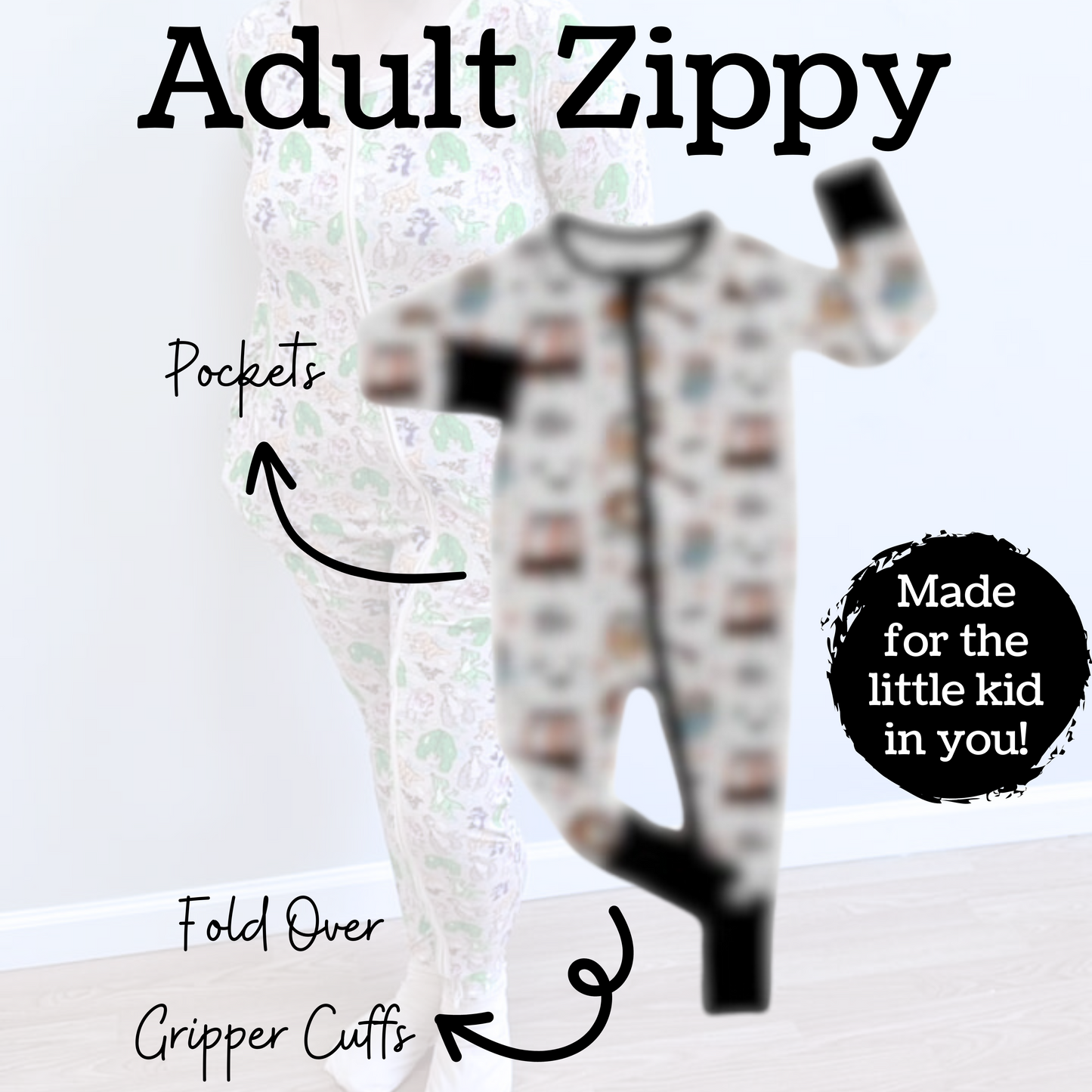 *Pre-Sale* Spooky Beans ADULT Zippy *ETS SEPT*