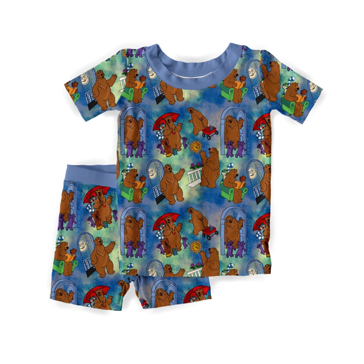 Beary Cozy 2 Piece Short Sleeve Set