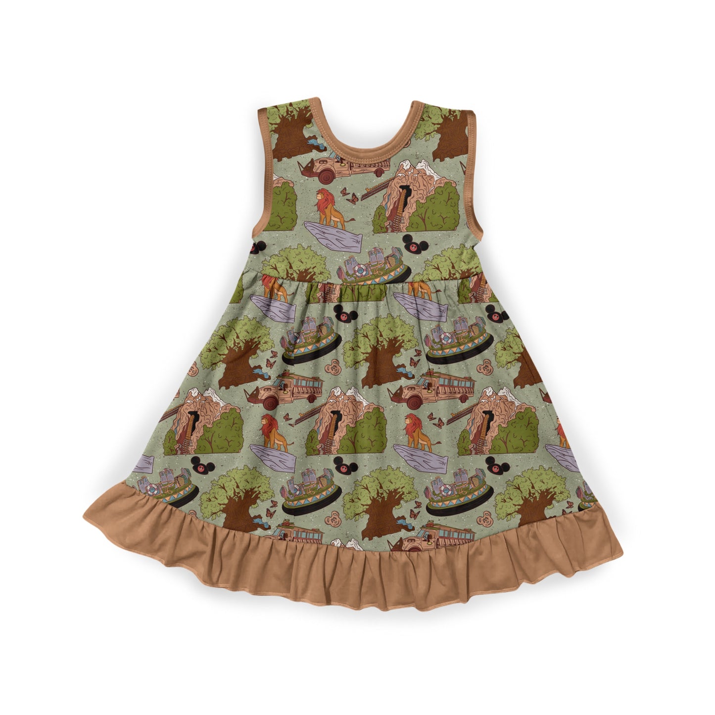 *Pre-Sale* Animal Bliss Kingdom Tank Twirl Dress *ETS OCT*