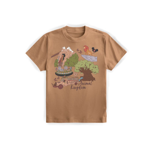 *Pre-Sale* Animal Bliss Kingdom YOUTH Bamboo Graphic Tee *ETS OCT*