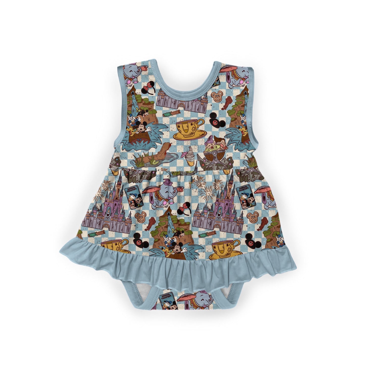 Magic Bliss Kingdom Tank Bodysuit Twirl