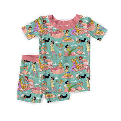 Princess Sleepover Short Sleeve Set