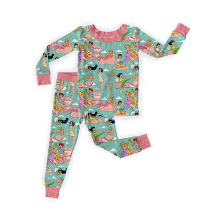 Princess Sleepover Long Sleeve Set