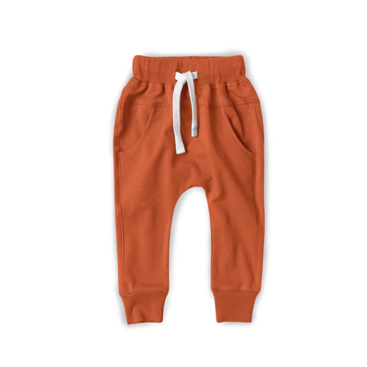 Burnt Orange Bamboo Joggers