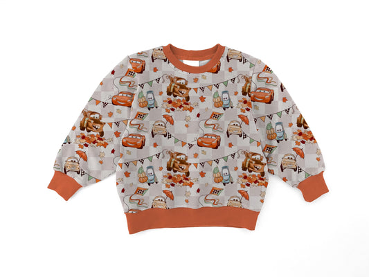 *Pre-Sale* Pumpkin CARving Bamboo Terry Bamboo Crewneck *ETS SEPT*