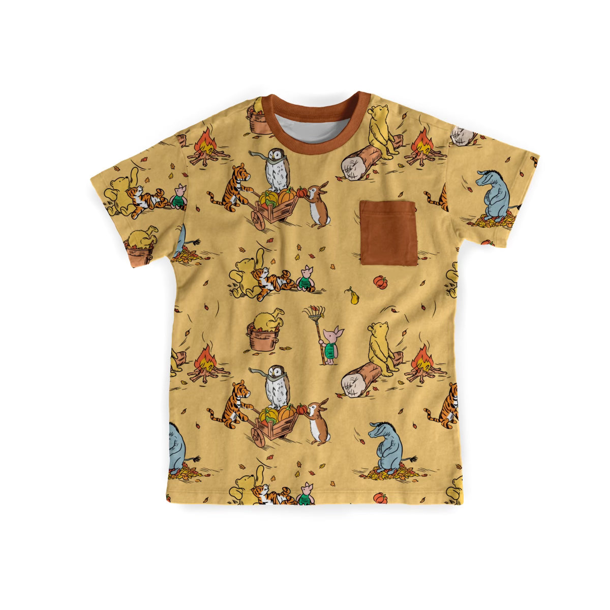 *Pre-Sale* 100 Acre Fall Bamboo Pocket Tee *ETS SEPT*