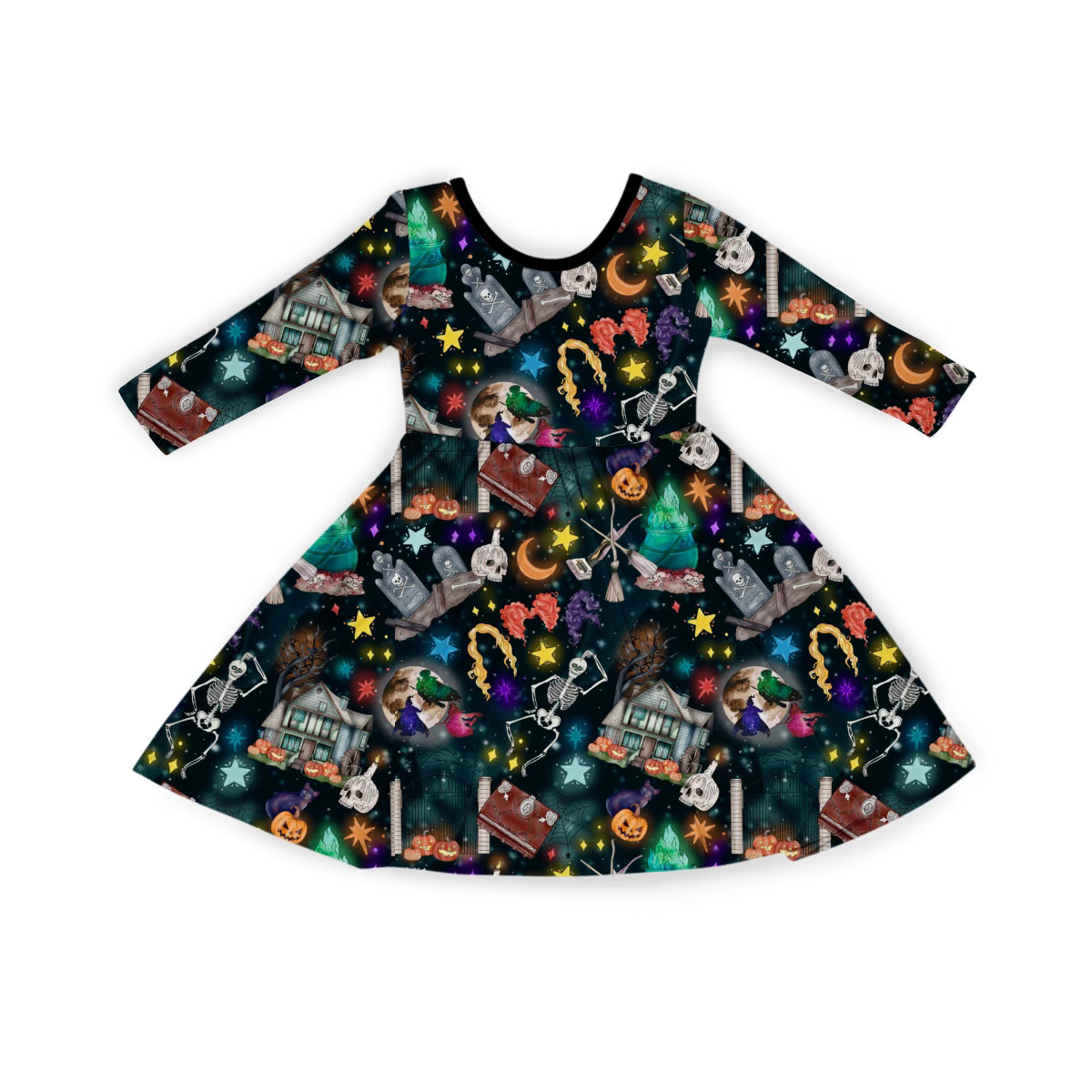 *Pre-Sale* Sisters Long Sleeve Twirl Dress *ETS SEPT*