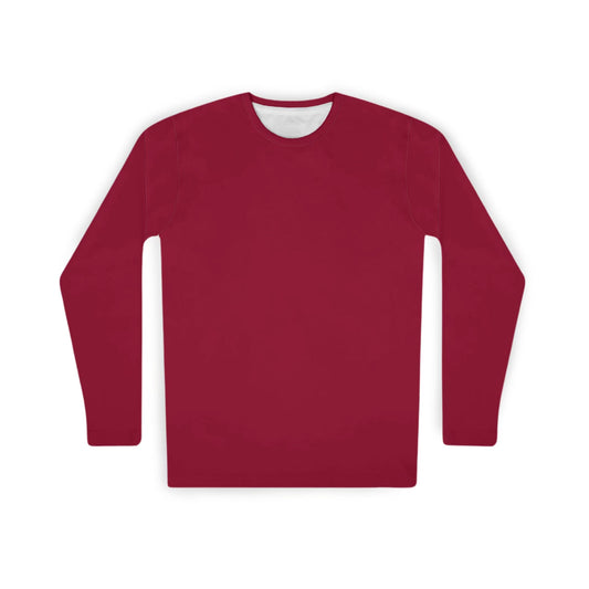 *Pre-Sale* Maroon Adult Unisex Bamboo Long Sleeve Shirt *ETS NOV*