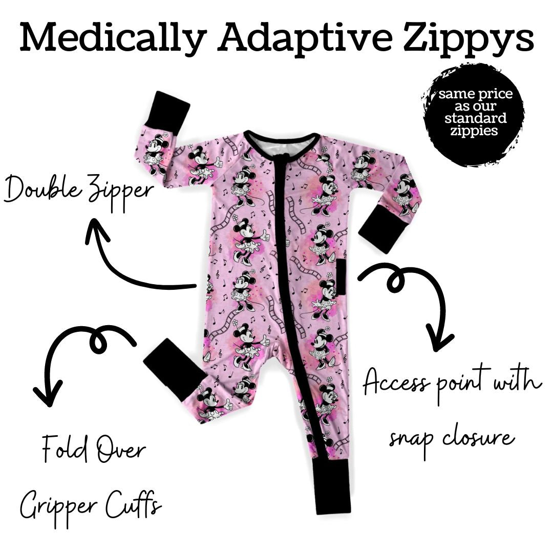 Steamboat Pink Medically Adaptive Zippy