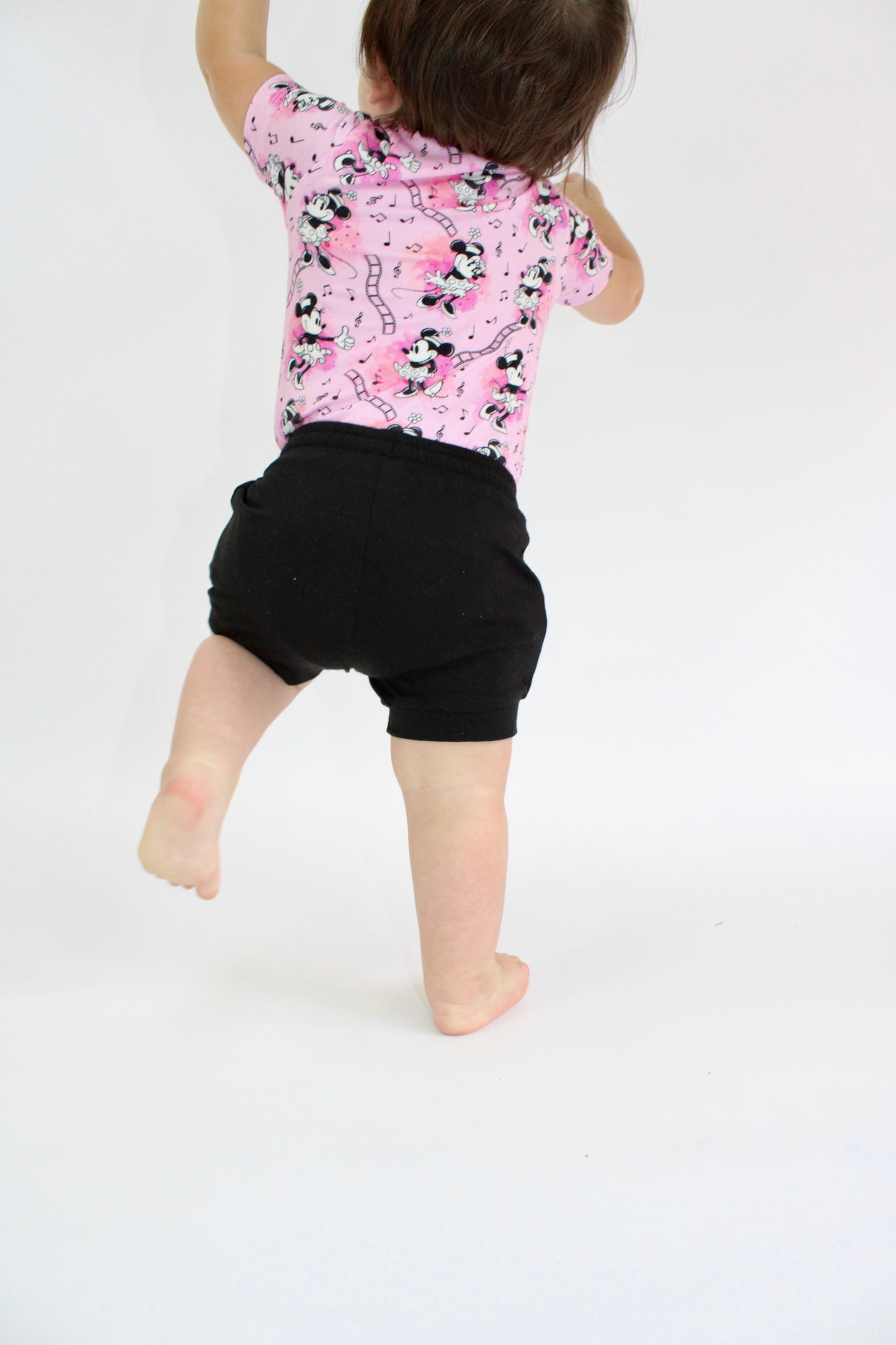 Steamboat Pink Onesie & Jogger Short Set