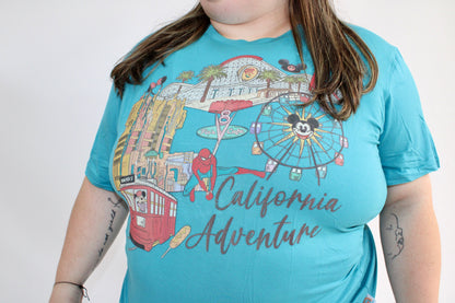 Adventure Blissland Cali Unisex Adult Bamboo Graphic Tee