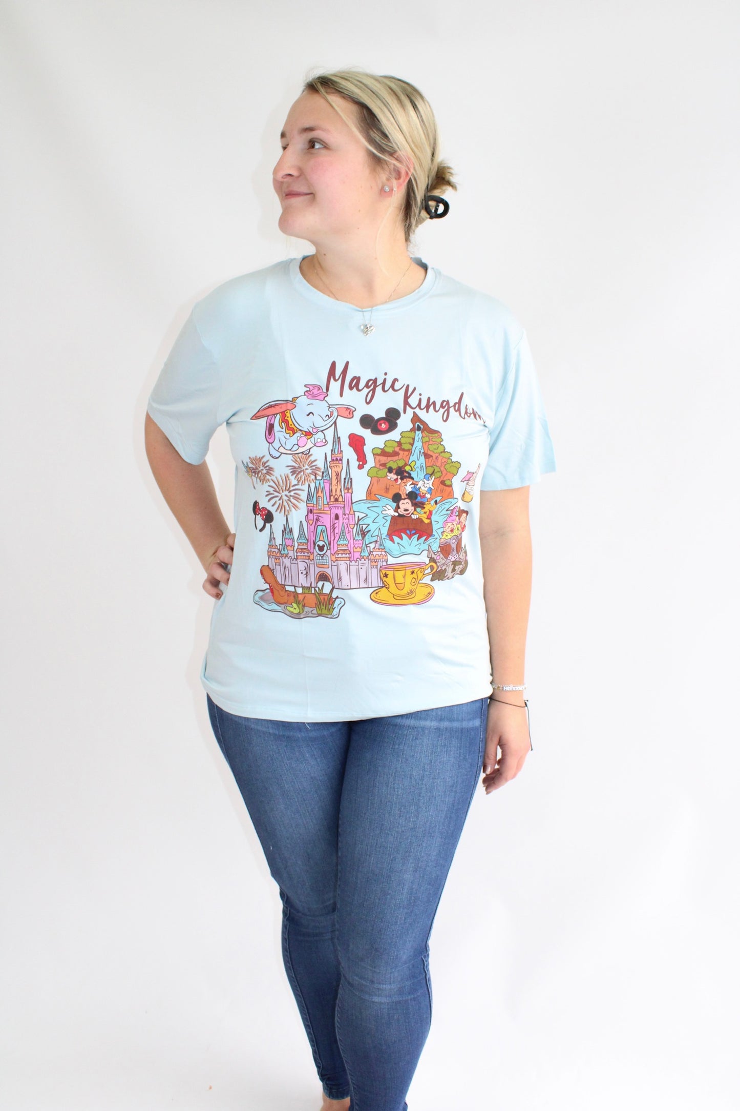 Magic Bliss Kingdom Unisex Adult Bamboo Graphic Tee