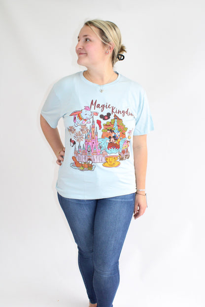 Magic Bliss Kingdom Unisex Adult Bamboo Graphic Tee