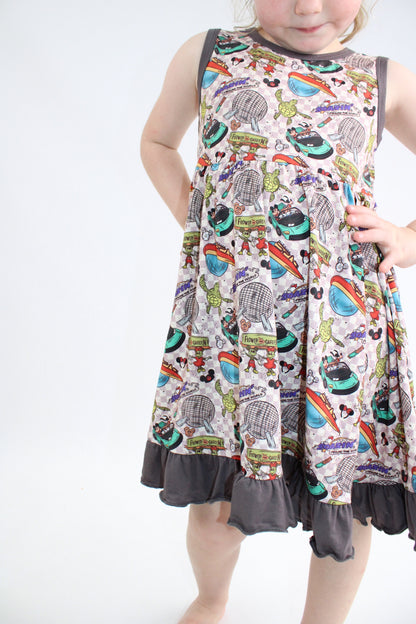 Blisscot Tank Twirl Dress